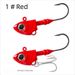 Fish Lead Head Hook With UV Soft Large Weight 40g 30g Luminous Bait Zhoushan Sea Fishing Bass Lure_voghion.com