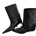 Fashionable Pointed Toe High Heel Mid-calf Boots, Women's Wide Calf Ankle Riding Boots._voghion.com