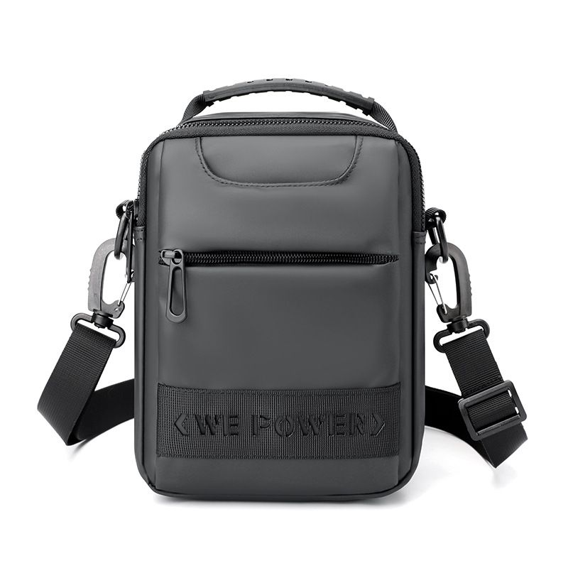 Neue einfache kleine Herrentasche Trend Umhängetasche kann Gürtel hängende Tasche Hand Schulter Handgepäck tragen_voghion.com