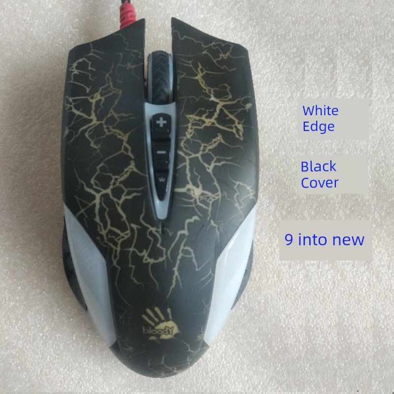 Bloody Hands Ghost Q81 New Arrival Photoelectric Q60 Wired E-Sports Game Q30 Mouse Office Internet Bar Replaceable Mute_voghion.com