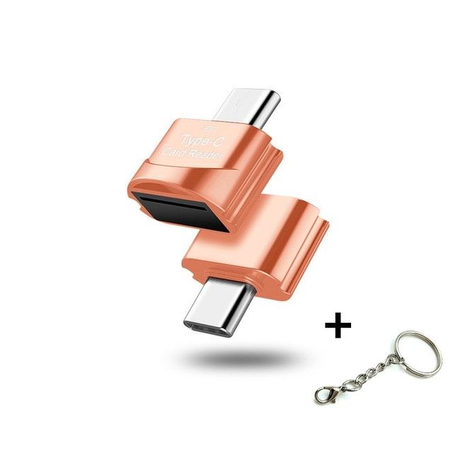 Czytnik kart USB 3.1 High Speed OTG typu C Adapter USB-C TF Micro SD Adaptery TF Micro-SD Otg do telefonów Czytnik kart micro SD mini_voghion.com