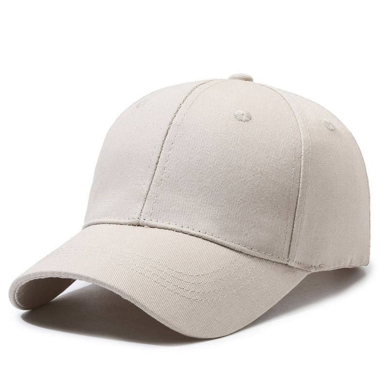 Cappellini da baseball neri per uomo e donna, cappellini sportivi regolabili in cotone, cappellini casual estivi_voghion.com
