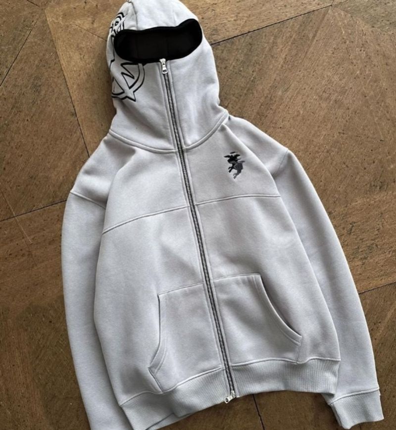 Cardigan de malha masculino - gola redonda e manga comprida | Estilo streetwear americano_voghion.com