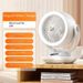 Desktop Air Circulator Fan - Quiet High-Velocity Personal Fan For Office, Study & Home_voghion.com