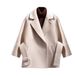 Women's Short Woolen Cloth Spring Woolen Coat Students' Short Cloak Waist_voghion.com