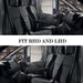 2+1 Van Covers Universal Fit Single Driver And Double Passenger Seat Vivaro Golf 3 7 Transit For Opel Antara_voghion.com