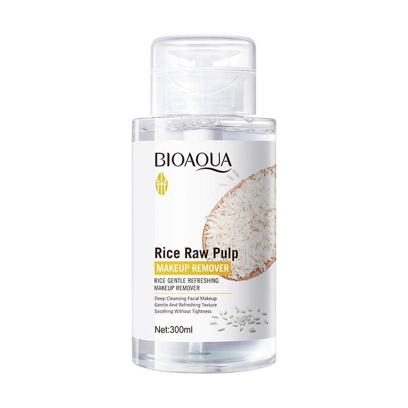 BIOAOUA Rice Pulp Gentle Cleansing Water: Makeup Remover, Refreshing & Deep Cleaning_voghion.com