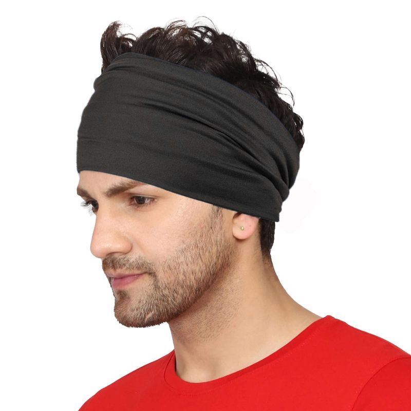 【Loja de Vendas Quentes】 Esportes Fitness Masculino no Outono e Inverno, Absorvente Amplo para Corrida, Lenço de Cabeça Anti-Suor,_voghion.com