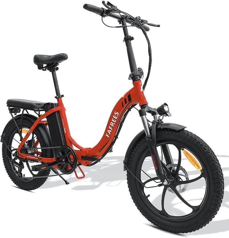 Vélo électrique officiel Fafrees F20 pour hommes Fatbike 20 pouces avec batterie 36 V/16 Ah, vélo pliable pour femmes 250 W_voghion.com