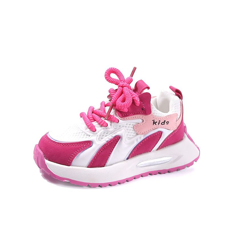Children's Shoes Girls Shoes Spring And Autumn New Children's Mesh Sports Shoes For Middle And Large Children Boys Campus Dad Shoes_voghion.com