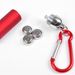 Mini Telescopic Zoom Carabiner Strong Light Promotional Gift Electronic Handheld Flashlight Factory Direct Sale_voghion.com