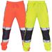 Men's Personal Sport Running Stripe Sweatpant High Visibility Road Work Overalls Pocket Casual Trousers Pants_voghion.com