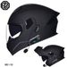 Motorrad Accessoiren & Ersatzdeeler Klapphelm Duebellënshelm Männer a Fraen Bluetooth Vollhelm Hallefhelm Véier Joreszäiten Heckflillek Grouss Gréisst_voghion.com