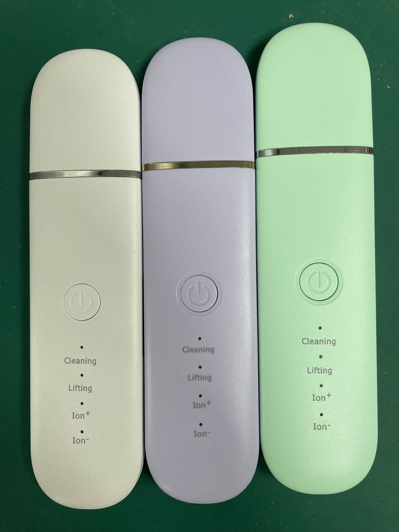 Beauty & Health Ultrasonic Skin Scraper Beauty Instrument Pore Cleaner Facial Cleanser Blackhead Remover Skin Scraper Gift_voghion.com
