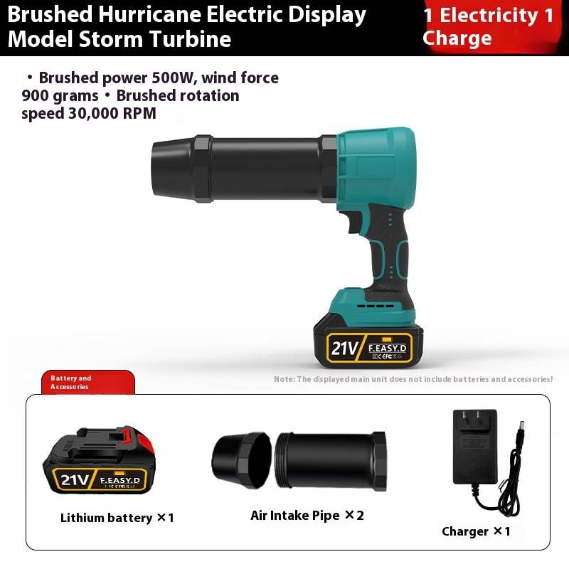 ​Powerful Turbo Blower Mini Handheld Fan With 130,000 RPM High-Speed Dust Removal, Rechargeable Lithium Battery For Outdoor & Indoor Use​_voghion.com