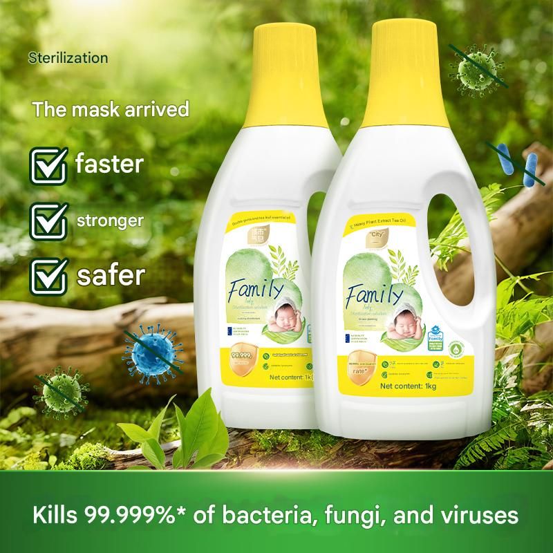 City Breath Plant Extract Multi-Effect Clothing Disinfectant 1kg*2 Bottles_voghion.com