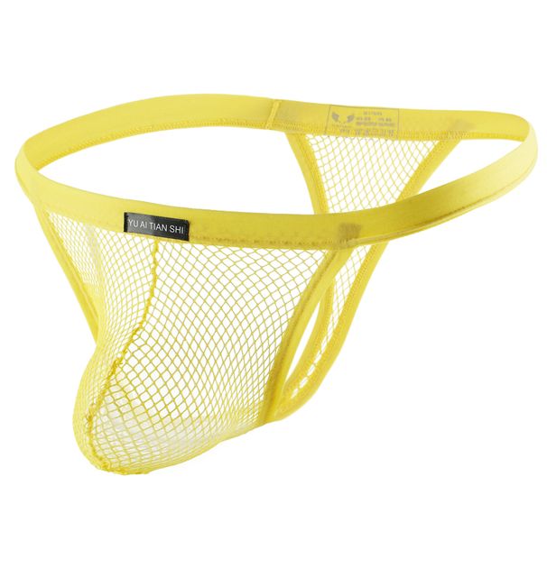 Uued meeste aluspesud laos, ühevärvilised hingavast polüestrist madala vöökohaga stringid, meeste seksikad T-püksid, piiriülene hulgimüük_voghion.com