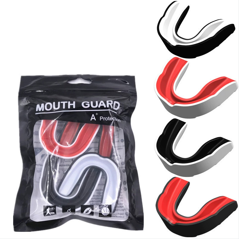 4 Pack Mouthguards For Boxing, Muay Thai, Taekwondo, Fighting, Sanda, Basketball, Mouthguards, Rugby, Mouthguards_voghion.com