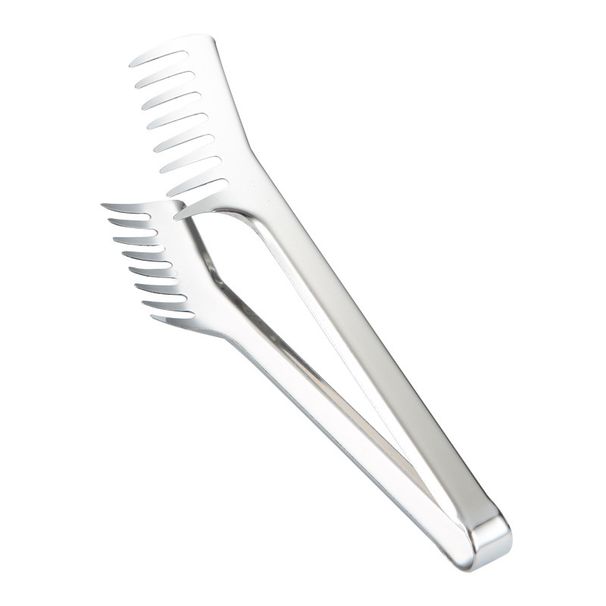 1pcs Stainless Steel Spaghetti Tongs Noodle Food Comb Clip Cookware Western Restaurant Kitchen Tools Party_voghion.com
