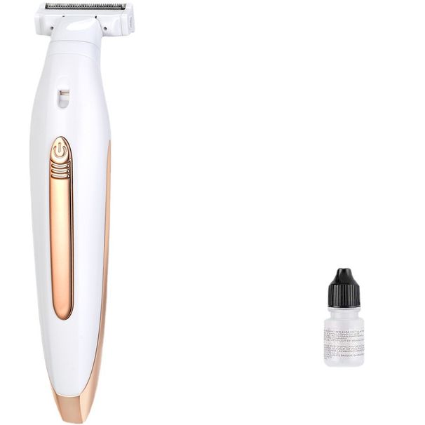 Dispositivo de depilación eléctrica para mujeres, recortador doméstico para vello facial y corporal, herramienta de cuidado personal portátil_voghion.com