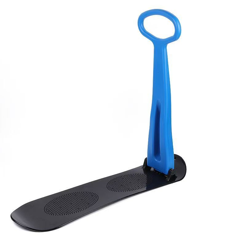Adult Children Thickened Wear-Resistant Snowboard Folding Portable Ski Sheet Outdoor Sled Car_voghion.com