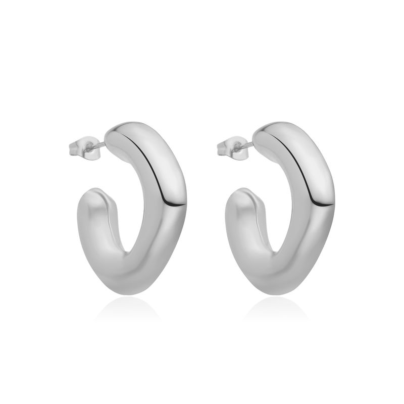 Damen-Schmuckset, modisch, verkupfert, echtes Gold, Metall, Ring, Ohrringe, Nischendesign, High-End, leichter Luxus, Ohrringe, Schmuck für Frauen_voghion.com