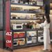 Kitchen Rack With Wheels Floor Microwave Oven Durable Multi-layer Multi-functional Sideboard Storage Cabinet_voghion.com