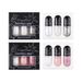 3-Piece Liquid Eyeshadow Set - Pearlescent Shimmer, Fine Glitter, Sparkling Eye Makeup Trio_voghion.com