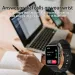 Smart Watch Full Touch Screen SmartWatch For Android And IOS Phones Compatible Fitness Tracker With Heart_voghion.com