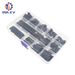 Kit de 155 connecteurs femelles à une rangée de broches de 2,54 mm pour circuit imprimé, 8 types_voghion.com