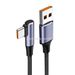 90-Grad-Datenleitung rechtwinkliges PD 100W Schnellladekabel USB C auf USB Typ C_voghion.com