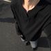 boy Boy Autumn Winter De Velvet V-Neck Sweatshirt Warm Inner Layer Base Shirt Long Sleeve T-Shirt Top Trendy Men's Cool Fashion_voghion.com