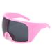 ActiveGo Cross-border Large Frame Wrap-around For Women And Men Futuristic Technology Integrated Eye Protection Sunglasses_voghion.com