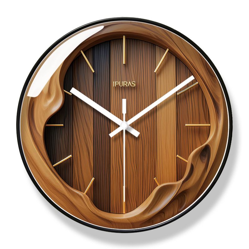 Yipula 7257 Nordic Creative Fashion Modern Simple Living Room Home Silent Sweep Second Quartz Clock Wall Watch_voghion.com