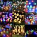 Decorative Fairy Lights For Camping, Indoor & Outdoor Use - Crystal Ball, Star & Snowflake LED String Lights With 8 Lighting Modes_voghion.com
