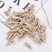 Factory wholesale 2.5cm wood clip wooden decorative photo clip color wood clip mini log clip_voghion.com