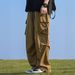 Pantalon cargo militaire pour homme, coupe ample, décontracté, avec cordon de serrage à la taille, confortable, idéal pour la randonnée en plein air et le streetwear_voghion.com