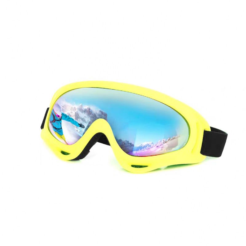 Children's Boys And Girls Double Layer Anti-Fog Winter Snow Snow-Proof Blind Ski Goggles Windproof Cycling Glasses_voghion.com