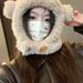 Plush Thick Bear Balaklafa Children's Ear Protection, Warm Baotou, Autumn and Winter Big Head Circumference, Knitted_voghion.com