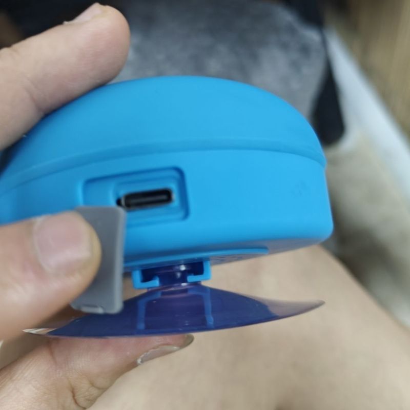 Wasserdichter Bluetooth-Lautsprecher Typ C, 400 mA, lange Akkulaufzeit, hohe Klangqualität, universell tragbar, Saugnapf, Badezimmer_voghion.com