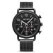 Reloj cronógrafo luminoso multifuncional ultrafino para hombre con calendario, resistente al agua y correa de acero inoxidable._voghion.com