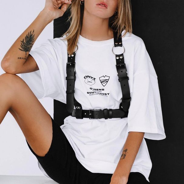 VROČI ženski modni pasovi, usnjeni steznik s pasom, naramnice za ženske, punk pasovi, dodatki za oblačila_voghion.com