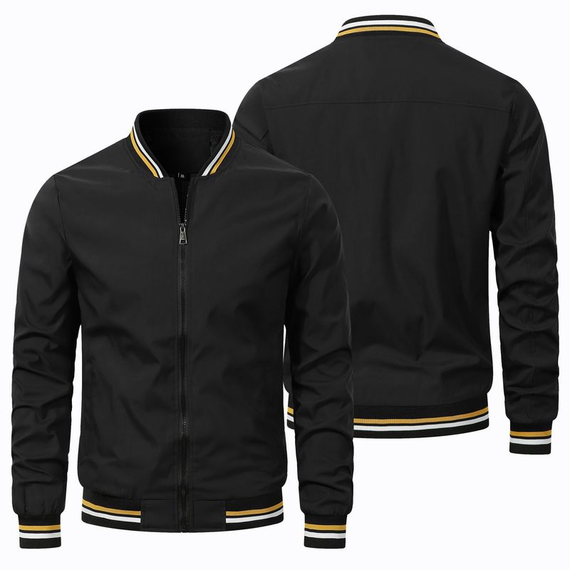Suitable For All Seasons 2025 New Men's Fashion Casual Coat Stylish Trendy Outerwear Thin Jacket For Men_voghion.com