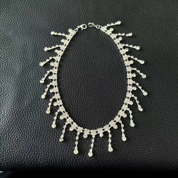 Mode strass fuß ornamente persönlichkeit temperament high-end-voller diamant quaste fußkettchen zubehör_voghion.com