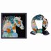 * 53 Piccolo scialle con sciarpa quadrata per protezione solare da donna in seta di cavallo di colore nordico_voghion.com