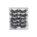 False Eyelashes Messy Fried Hair Curl Thick fluffy eyelashes_voghion.com