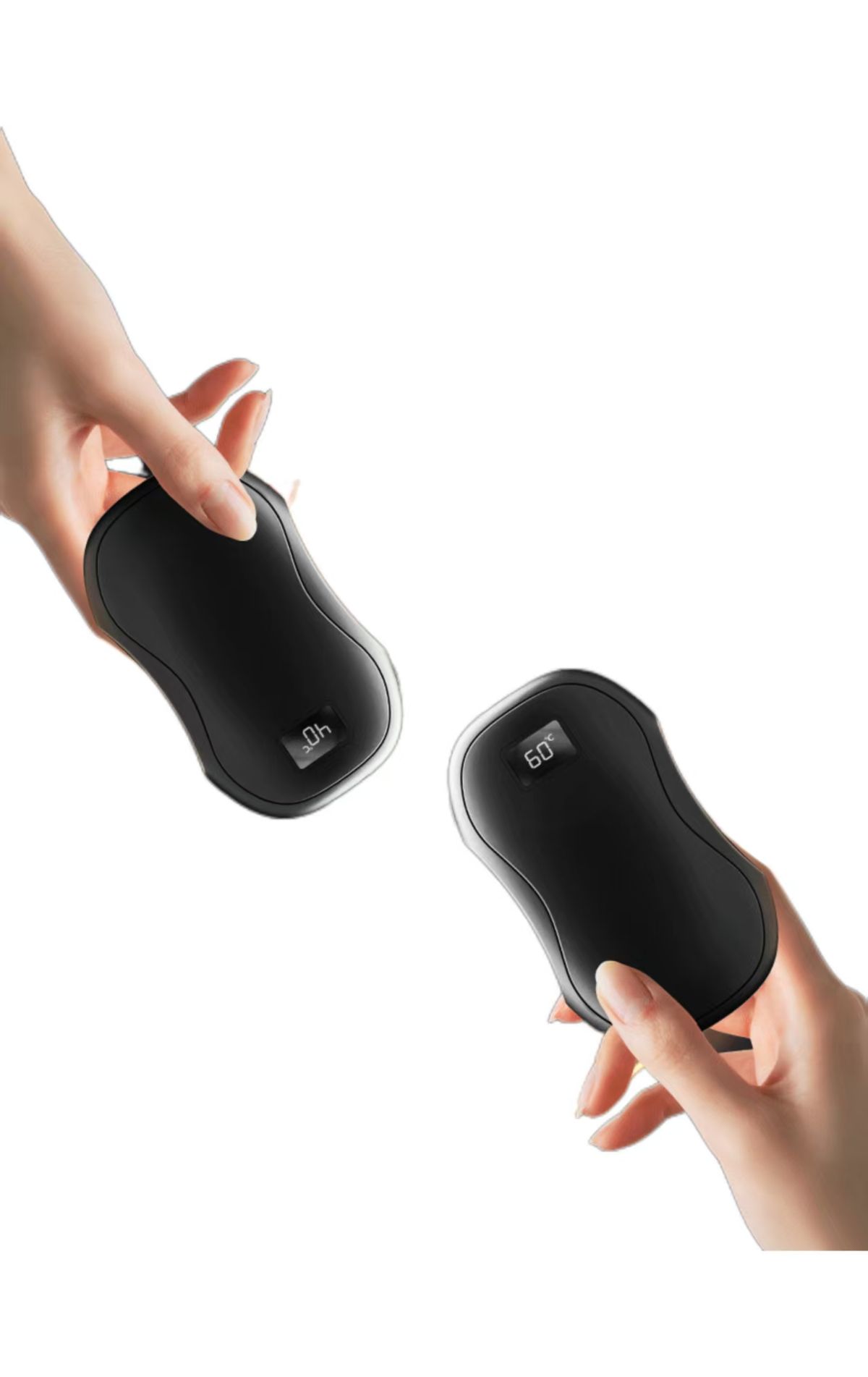 Split Magnetic Hand Warmer 5 Second Instant Heating Double Warmth When Split Winter Camping Skiing Travel Companion Power Bank Perfect Gift_voghion.com