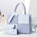 High-Value Mother-Daughter Color-Block Design Fashion Handbag Versatile Large Capacity Shoulder Bag_voghion.com