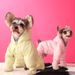 Roupas para cães outono inverno espessadas quentes schnauzer pelúcia pomerânia bichon fofo nuvem quatro patas jaqueta de plumas_voghion.com