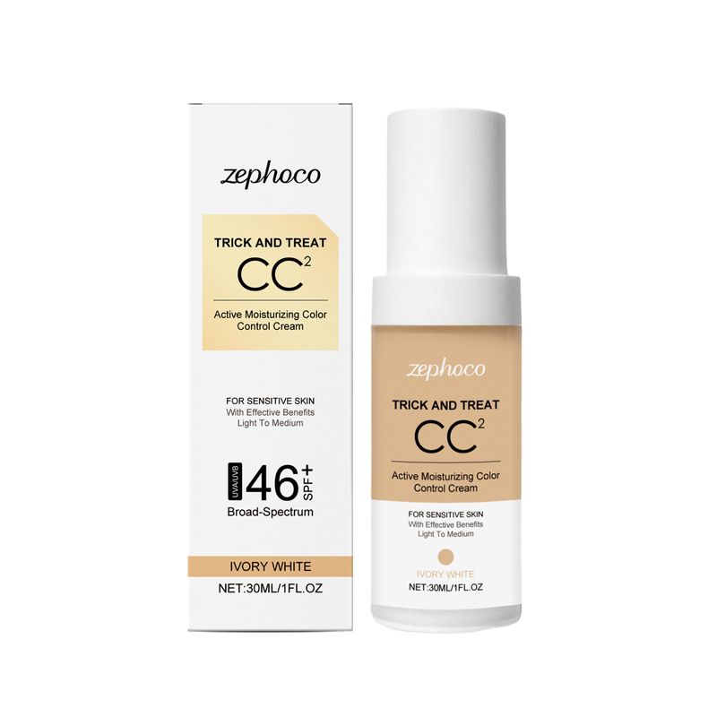 La gamme de fonds de teint liquide anti-cernes Zephoco est légère, non grasse, hydratante, éclaircissante, mate et transparente._voghion.com